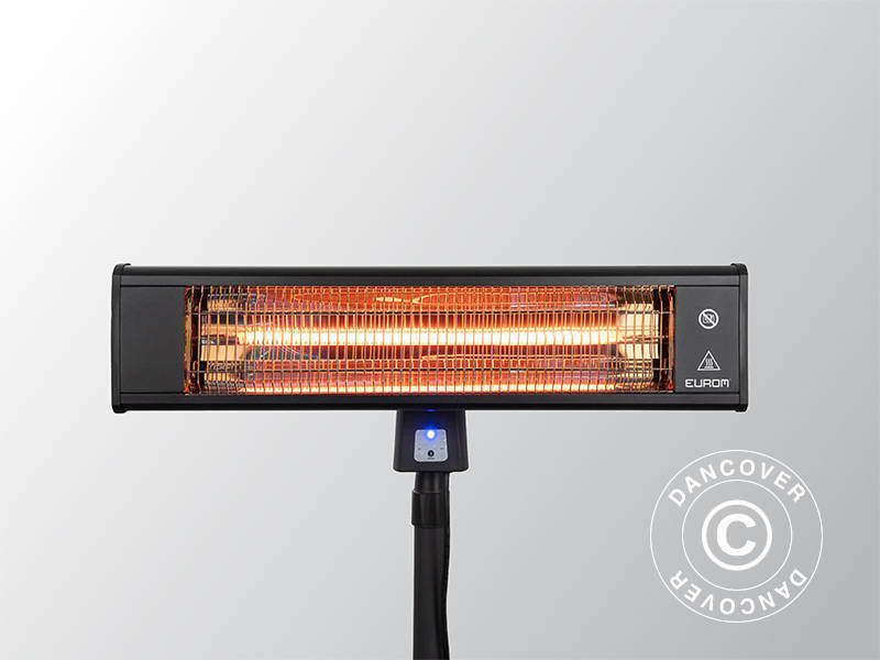 Infravärmare TH 1800S med stativ med fjärrkontroll