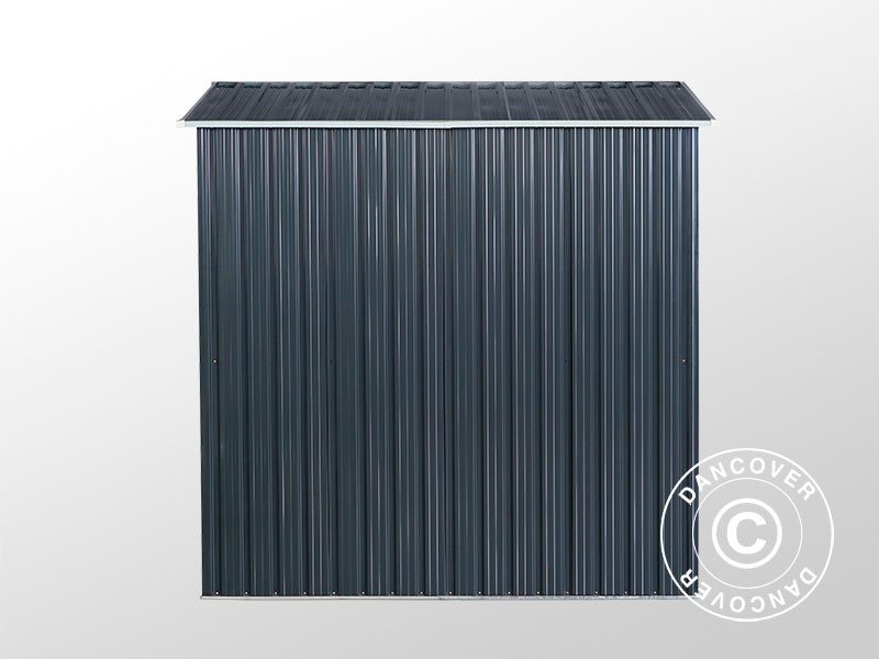 Redskapsbod med takfönster 1,95x1,21x1,96m, 2,35m², ProShed®, Antracit/Vit