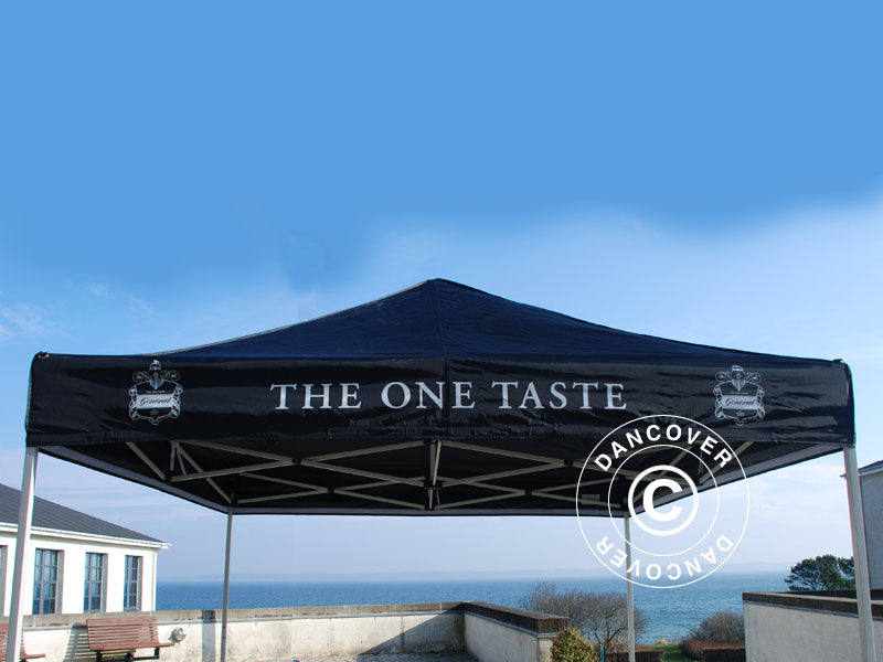 1 St. FleXtents tryck på takkappa 21x590cm, centrerat