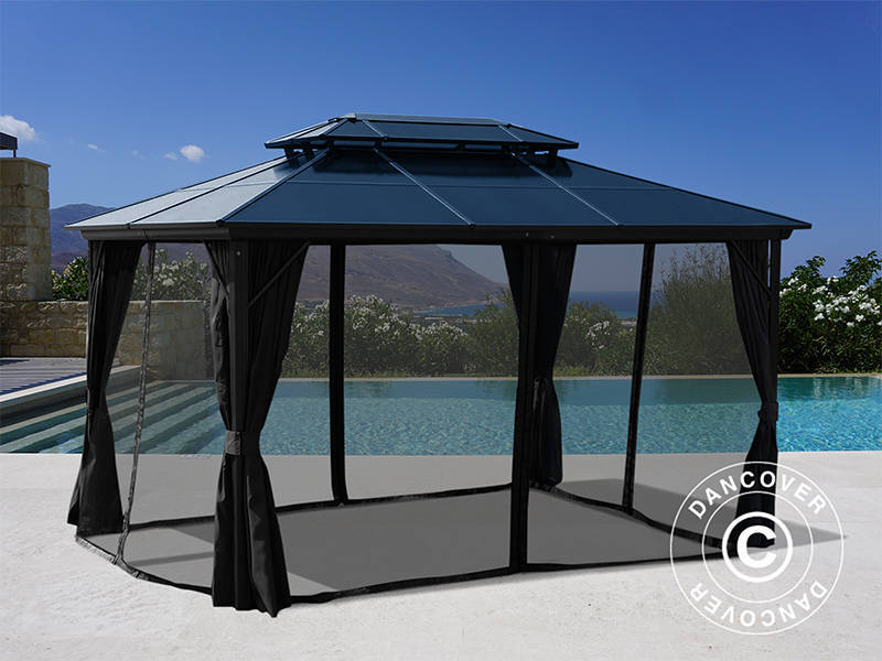Gazebo Santa Ana Alu+ 3x4m Black (YS1006)