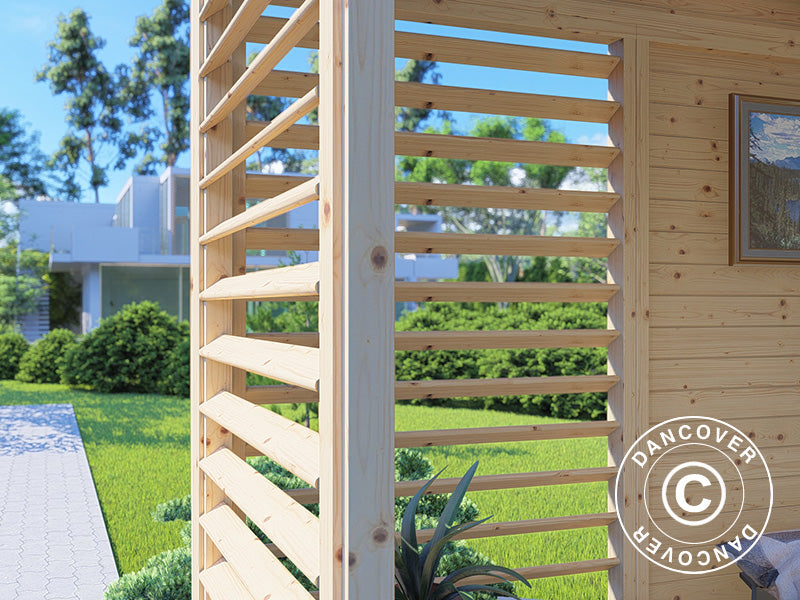 Paviljong i trä, Bertilo Garten Lounge 1, 2,26x2,34x2,32m