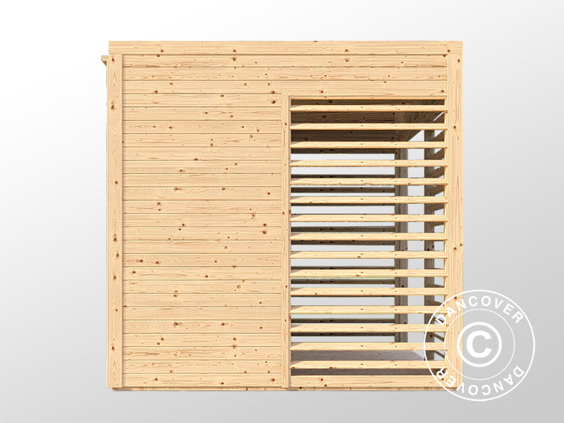 Paviljong i trä, Bertilo Garten Lounge 1, 2,26x2,34x2,32m