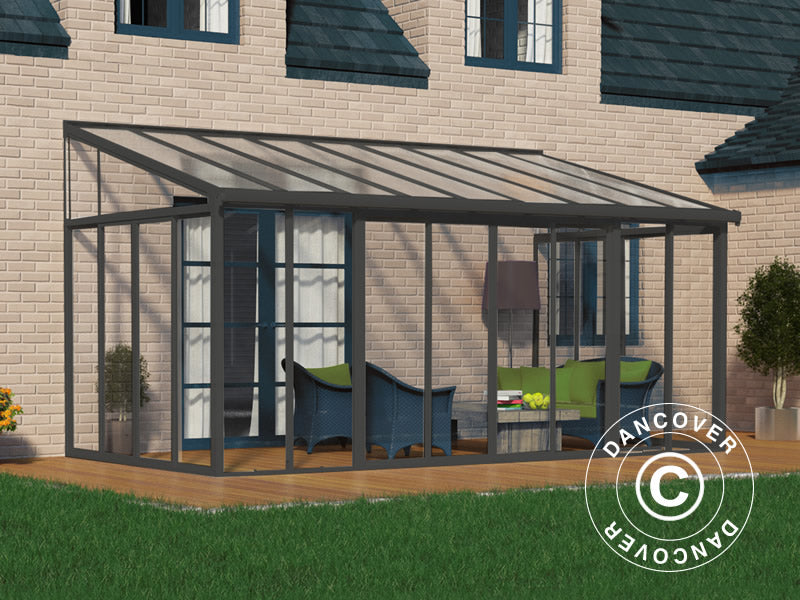 Uterum SanRemo, Palram/Canopia, 3x5,46m, Antracit