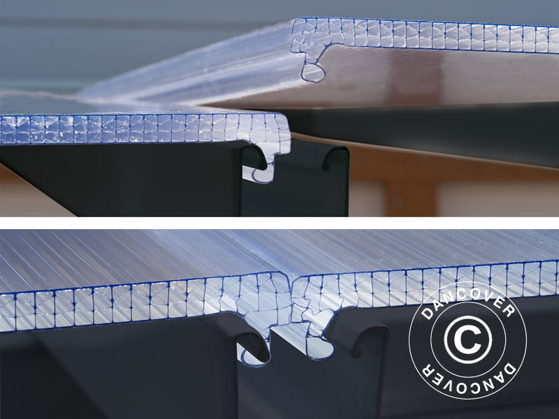 Uterum SanRemo, Palram/Canopia, 4x4,25m, Antracit