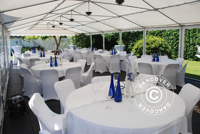 Partytält Exclusive 6x12m PVC 900, Vit