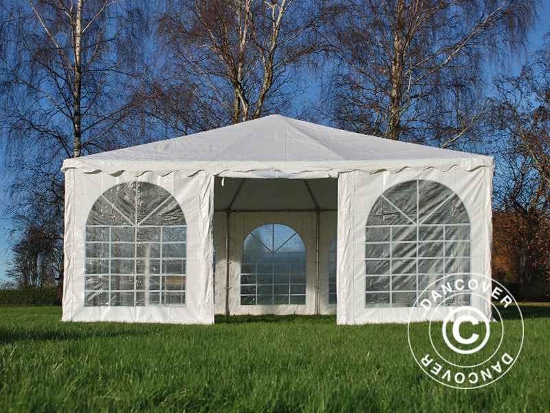 Pagoda tält Exclusive 6x6m PVC, Vit