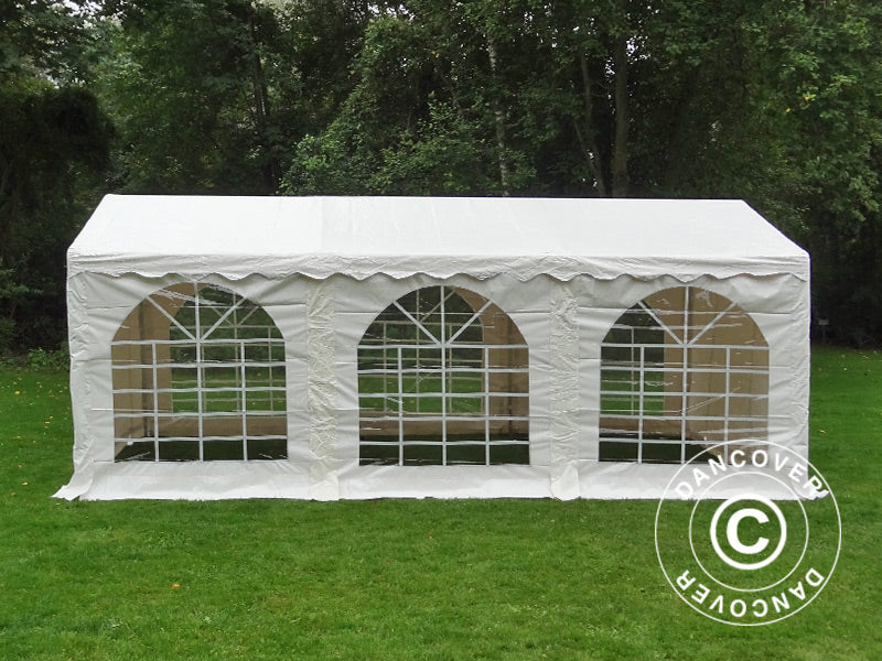 Partytält SEMI PRO Plus 3x6m PVC 900, Vit