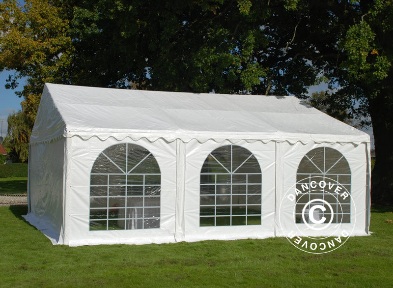 Partytält SEMI PRO Plus 7x7m PVC 900, Vit