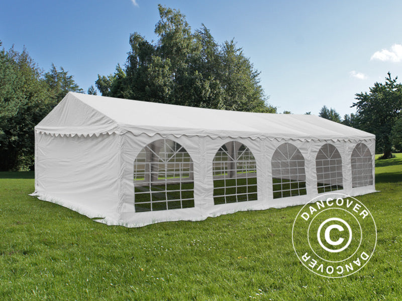 Partytält Original 4x10m PVC 900, Vit