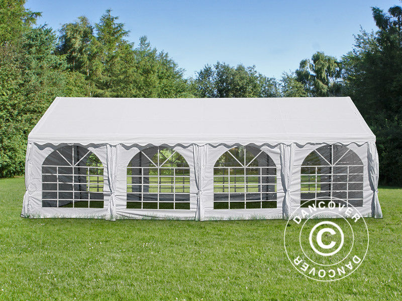 Partytält UNICO 4x8m, Vit