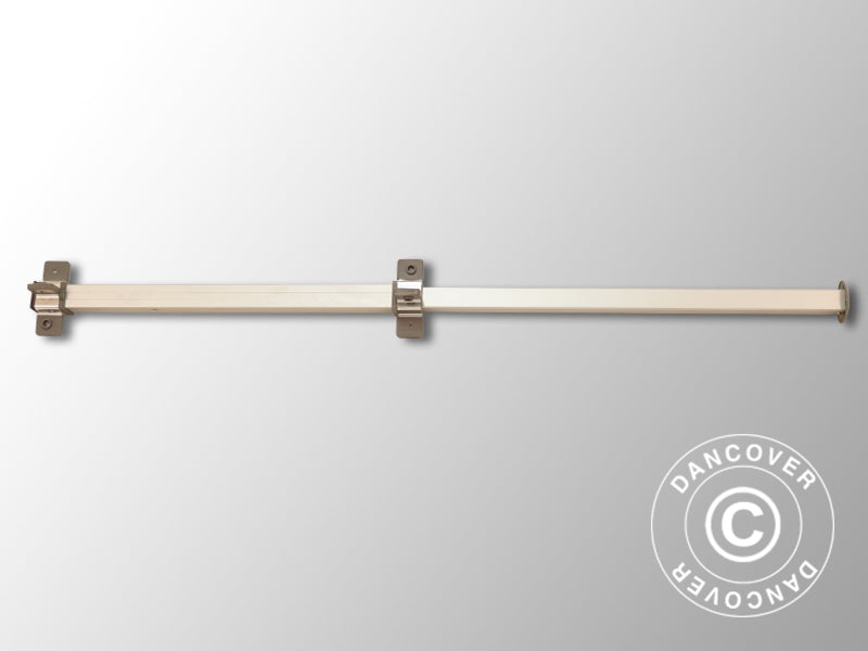 Komplett takpole 1,55m, Grått beslag