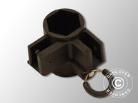 Beslag för hörn ben, Svart