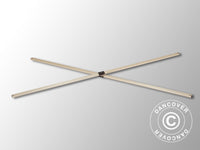 Komplett stomme (sax system), 2m, Svart beslag