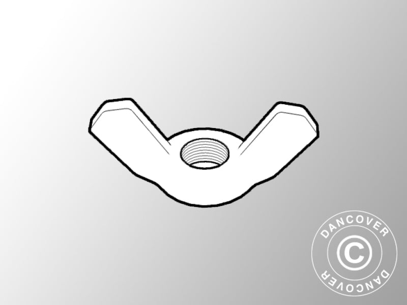 Väska med vingmuttrar