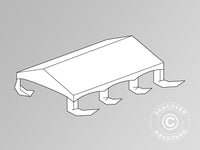 Takduk för Partytält Original 4x6m PVC, "Arched", Vit