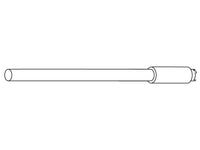 Vertikalt rör (tak), 2770mm