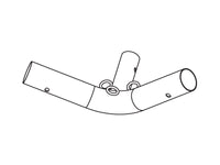 Trevägsanslutning med 3 ringar, Ø42-54mm