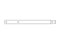 Ställningspåle, Ø50x1880mm