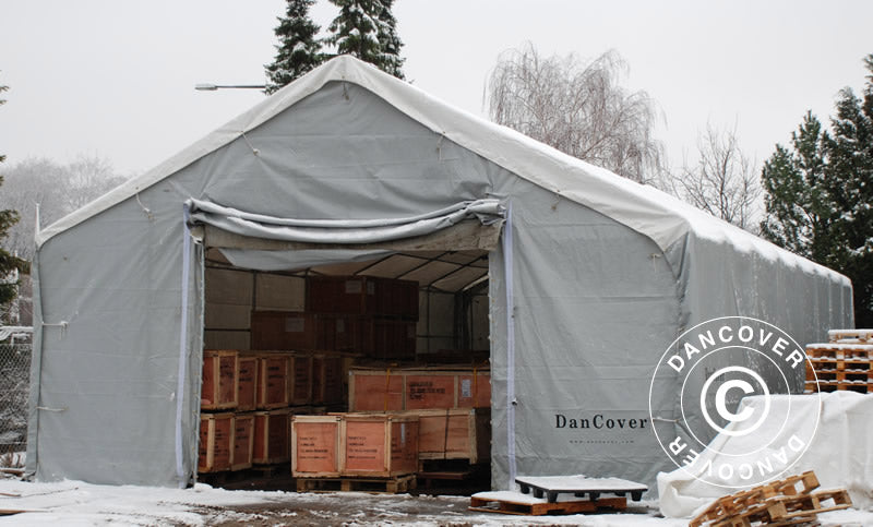 Tälthall Titanium 7x14x2,5x4,2m, Vit/Grå