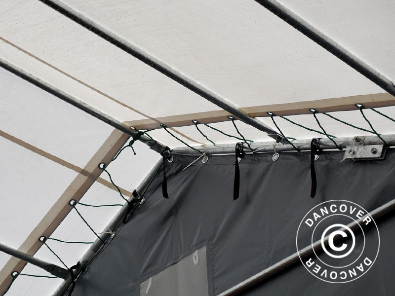 Tälthall Titanium 8x9x3x5m, Vit/Grå