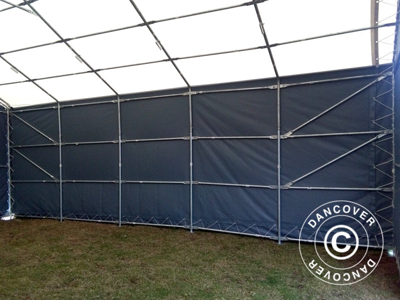 Tälthall Titanium 8x9x3x5m, Vit/Grå