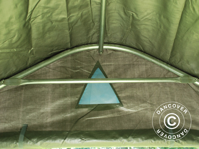 Förrådstält PRO 2x2x2m PE, Grå