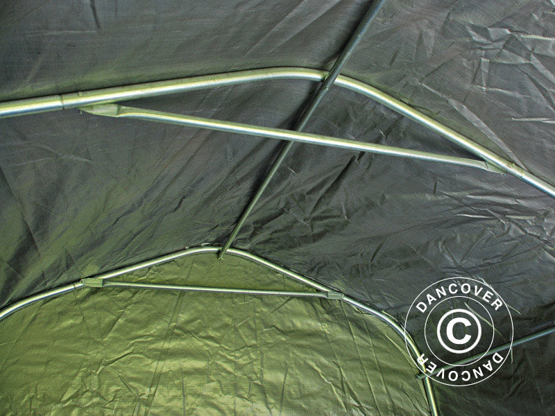 Förrådstält PRO 2,4x2,4x2m PE, Grå