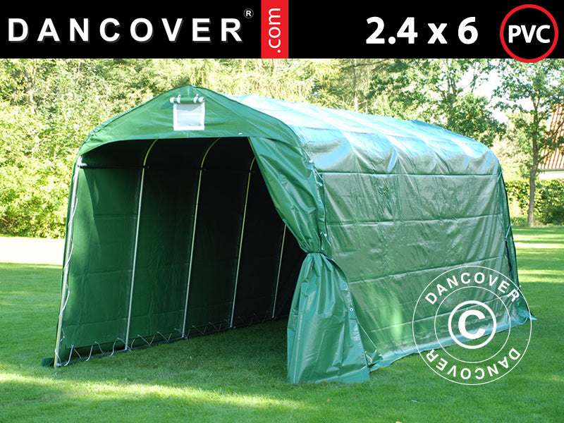 2,4x6x2,4 Storage 500g PVC 8x20" SH Green