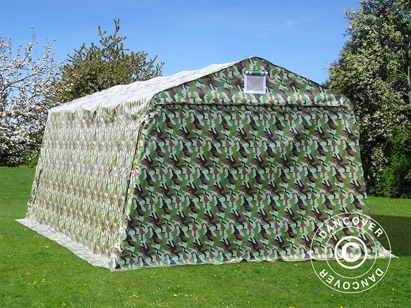 Garagetält PRO 3,3x6x2,4m PVC, Camouflage