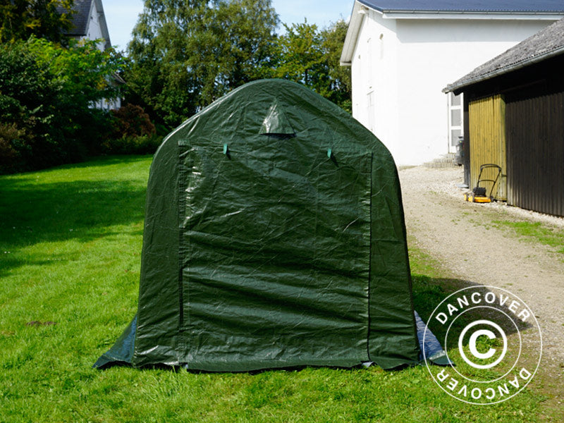 2x2x2m Storage 300g PE Green Velcro&Groundcover SH