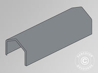 Taköverdrag för lagertält PRO XL 4x12x3,5m PVC, Grå