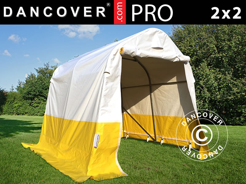 2x2x2m Storage Work Tent 500g PVC F/R SH