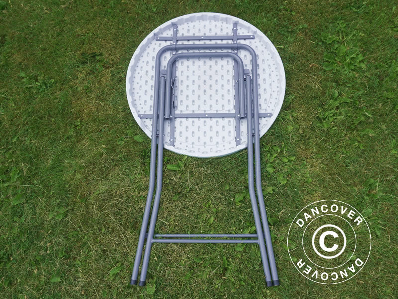 Runt Barbord PRO Ø80cm, Ljusgrå