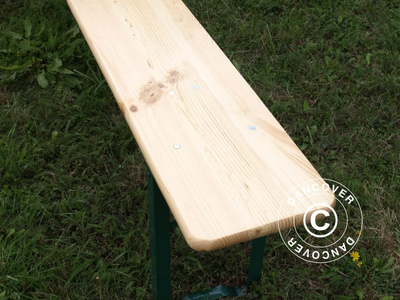 Bord och bänk set PRO 180x60x78cm, Ljust trä