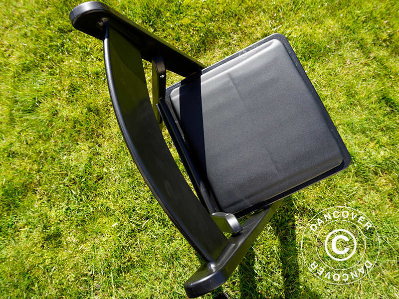 Klappstol Svart 44x46x77cm, 8 st.