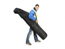 Arbetstält, Flexshelter PRO, Type 5S, 1,8x1,8x2,0m, Vit/gul